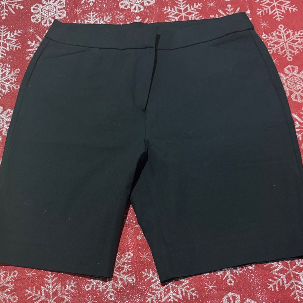 Chico's Elegant Black Women's Bermudas